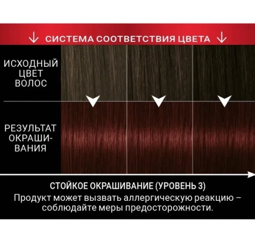 СЬЁСС COLOR краска д/волос т.4-2 красное дерево